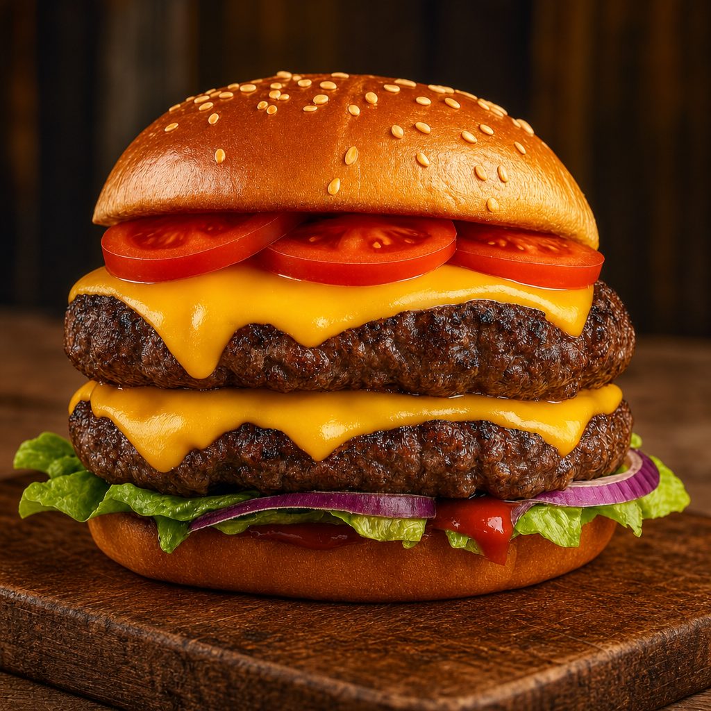 #31 Double Cheeseburger Only.