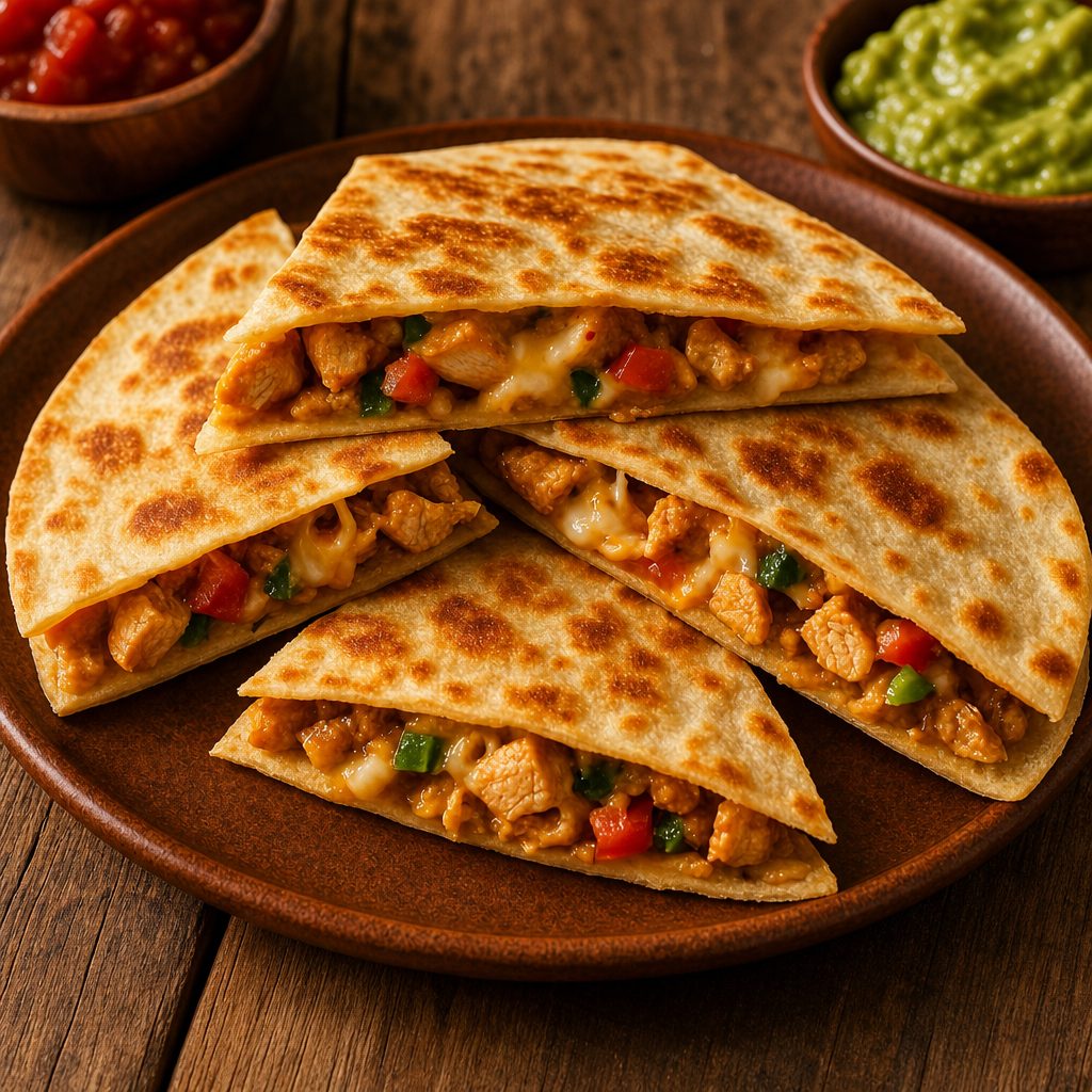Chicken Gyro Quesadilla 3pcs.