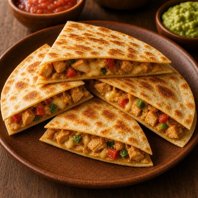 Mixed Gyro Quesadilla 3pcs Combo.
