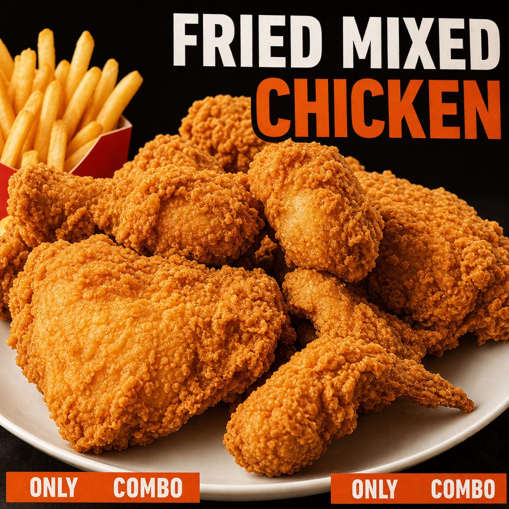 8pcs Mixed Chicken Only.