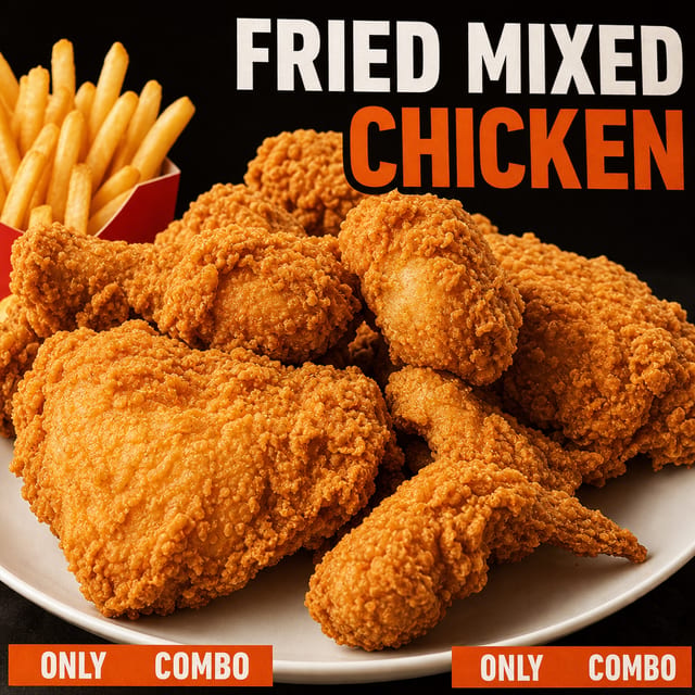 8pcs Mixed Chicken Only.