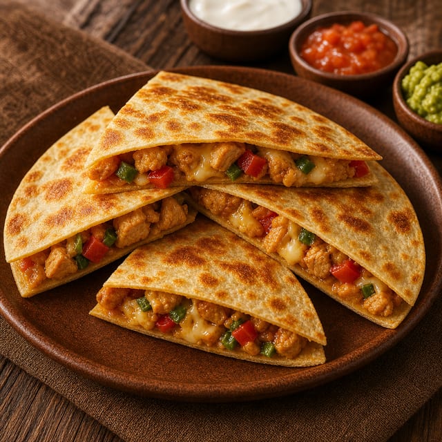 Mixed Gyro Quesadilla 3pcs.
