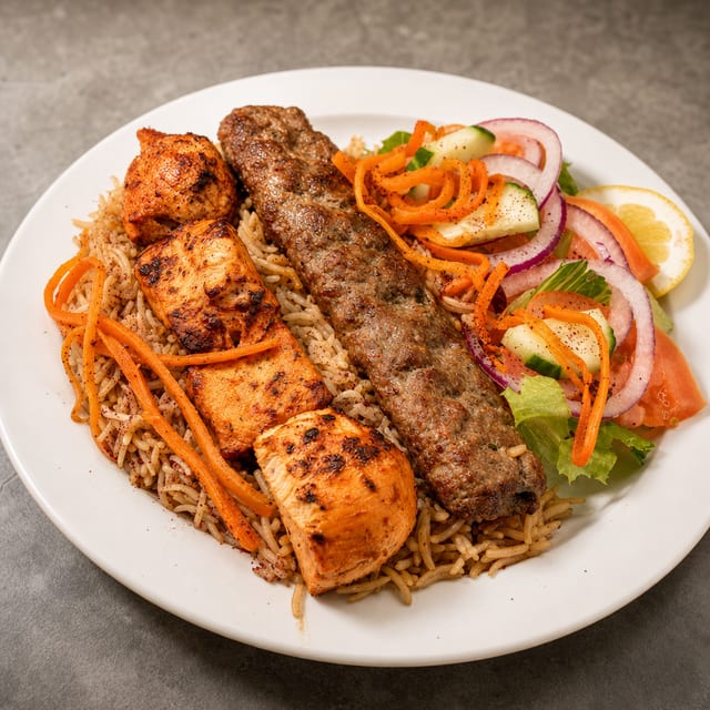 #10 Chicken Tikka & Beef Kofta.
