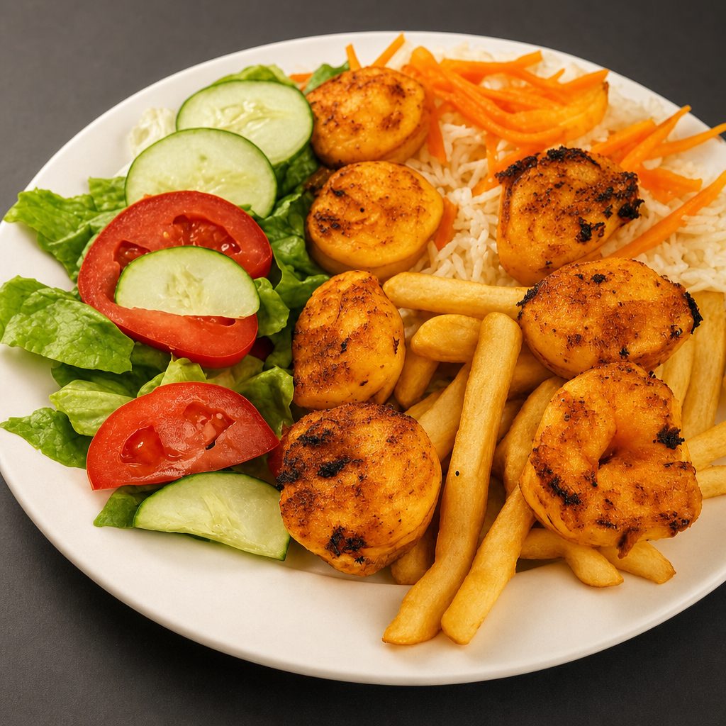 Grilled Shrimp.