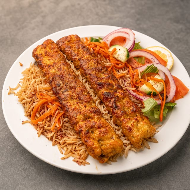 #4 Chicken Kofta Kabob.