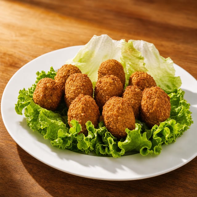 #62 6 PCS Falafel Balls Only.