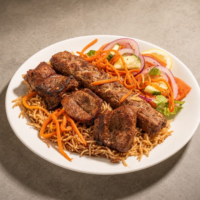 #7 Lamb Tikka & Beef Kofta.