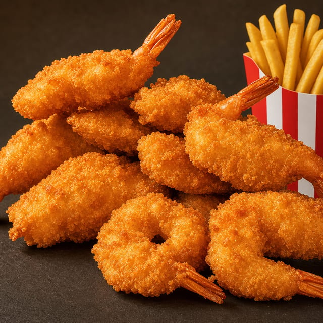 #25 9PCS Jumbo Shrimp Only\Before. #61.