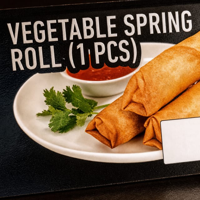 Veggie Spring Roll.