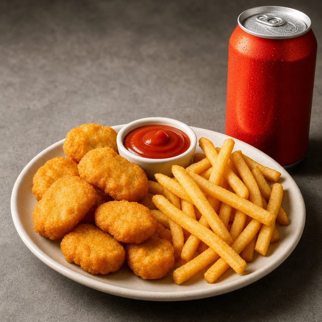 Chicken Nuggets 6pcs Only.