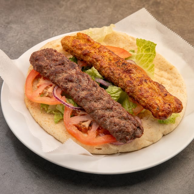 #52 Mixed Kofta Roll (Only) beef +chicken\Before. #41.