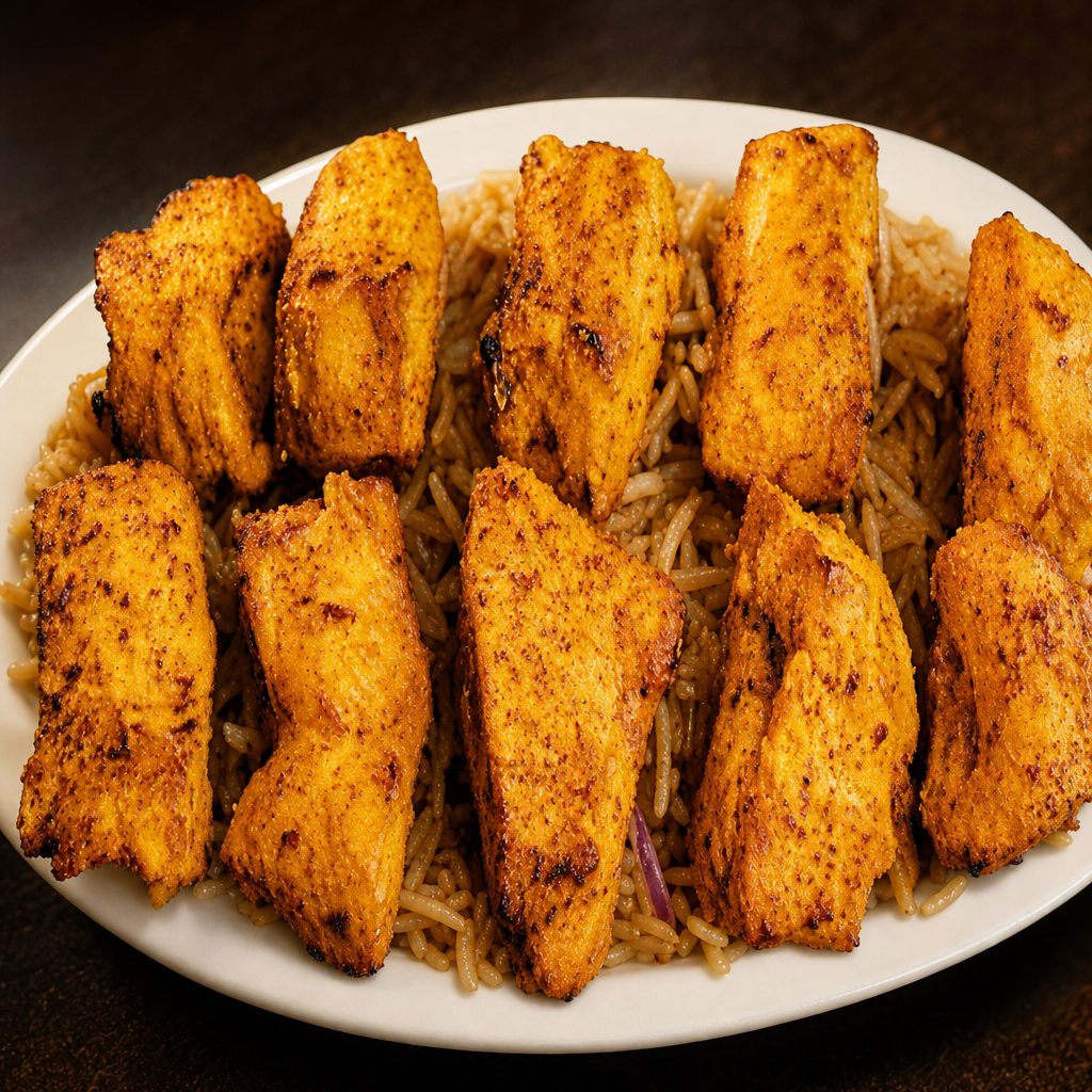 #15 Chicken Tikka (Kabob Only) 1 Order Kabob Is 2 Skewers.