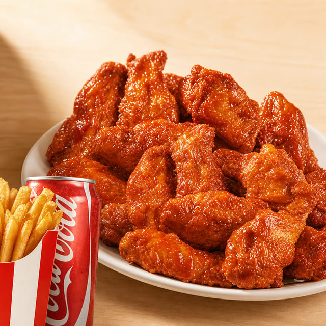 9PCS Special Buffalo Wings Any Flavor.