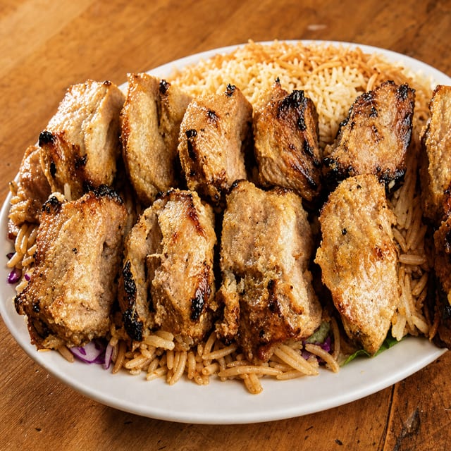 #16 Lamb Tikka (Kabob Only) 2 Skewers Each.