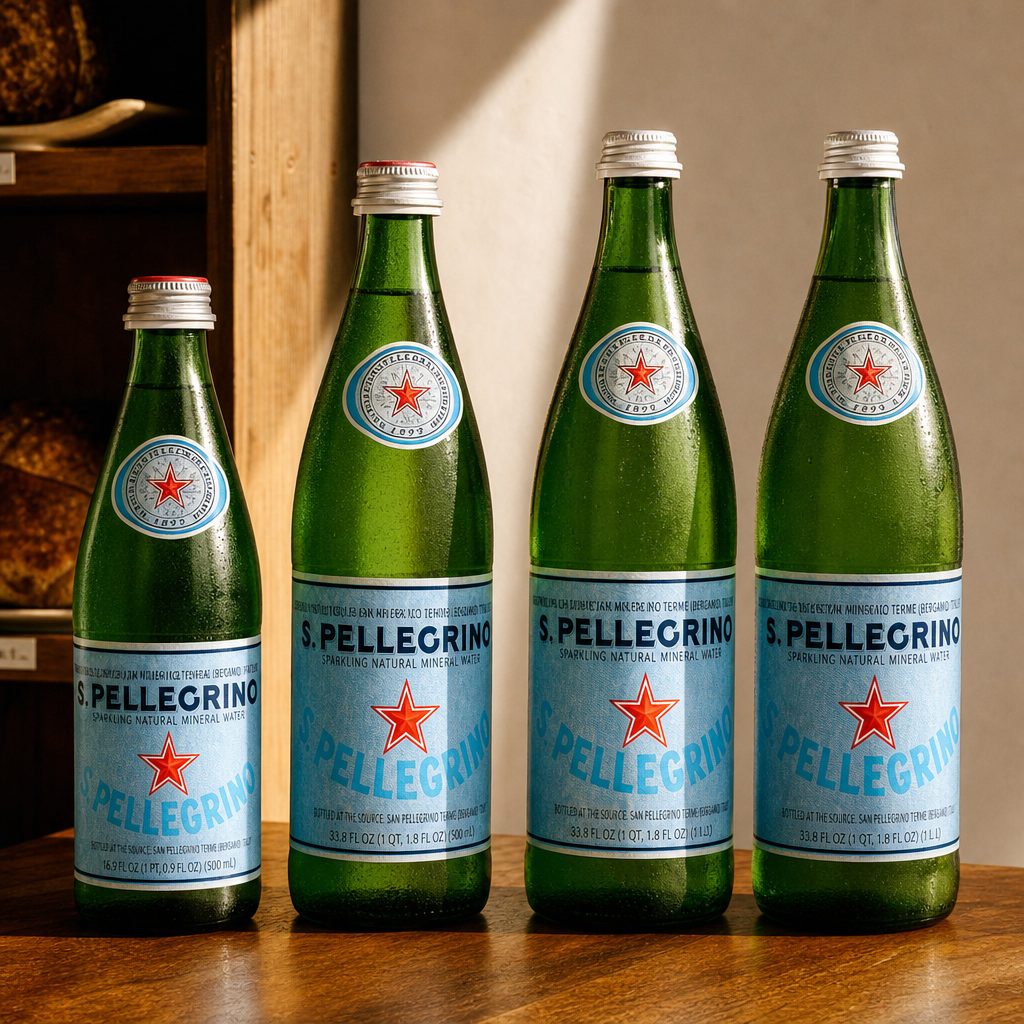 Bottled Sparkling Water.