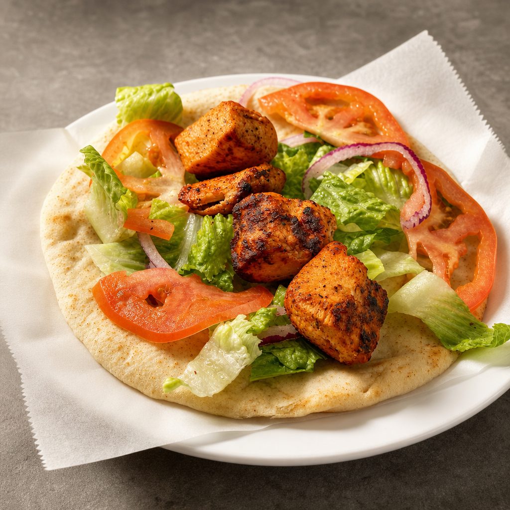 #48 Chicken Tikka Roll (Only) Before. #37.