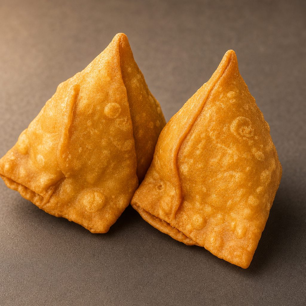 #63 Veggie Samosa (One Each).